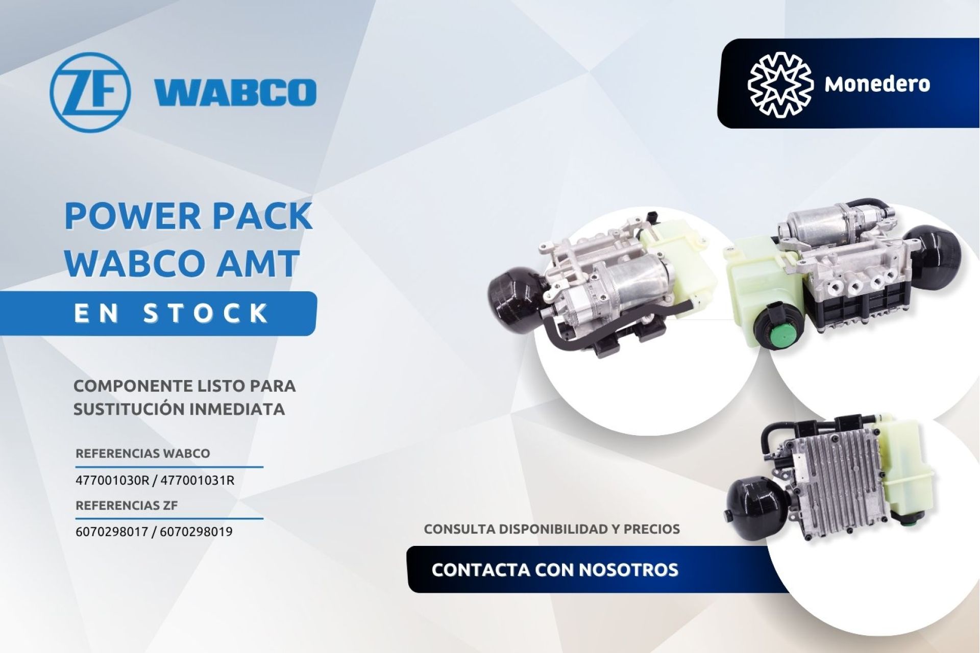Powerpack Wabco AMT en stock