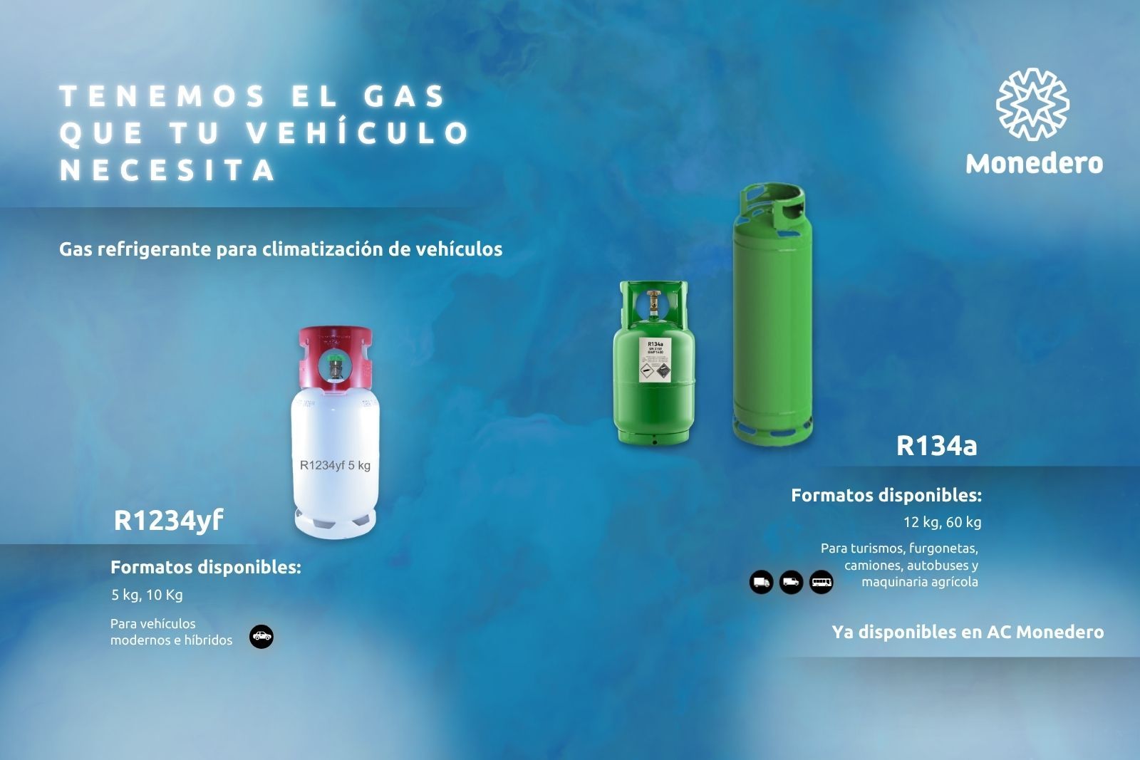 gas refrigerante