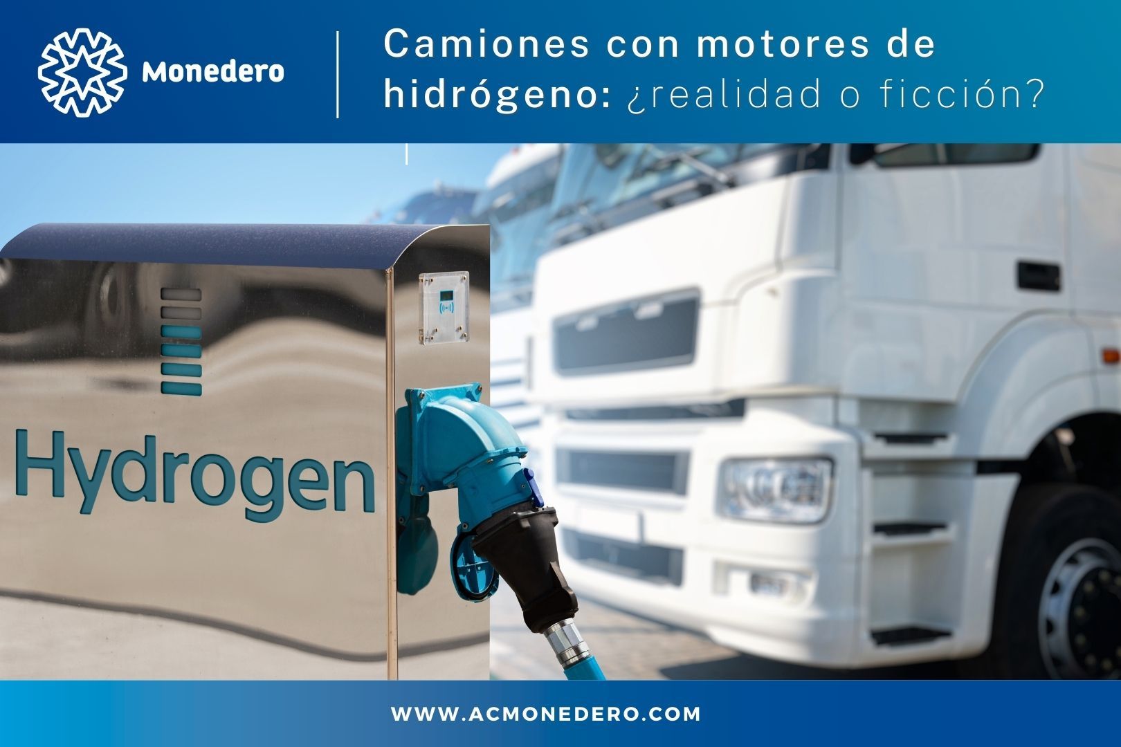 Camiones con motores de hidrógeno