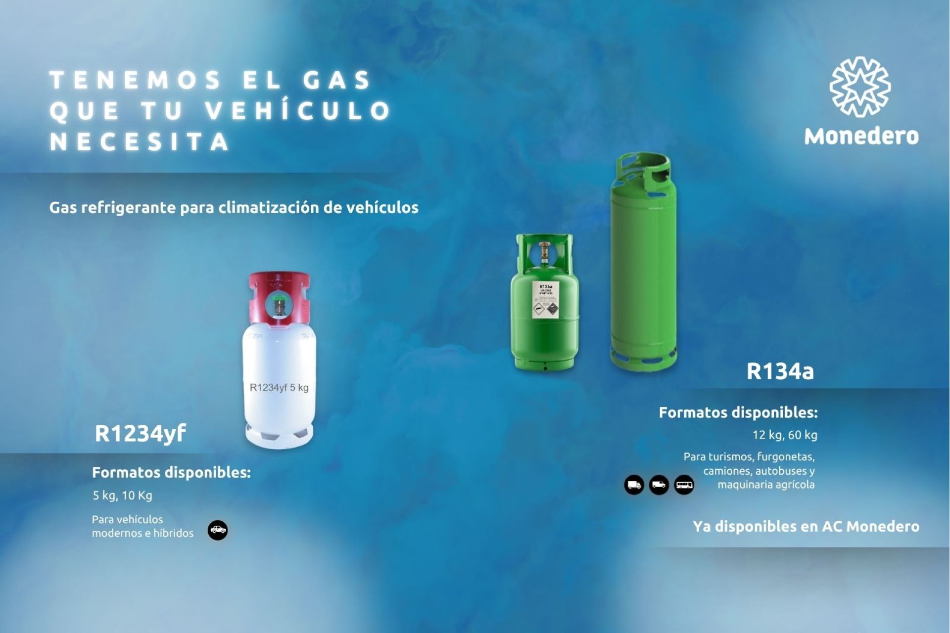 gas refrigerante