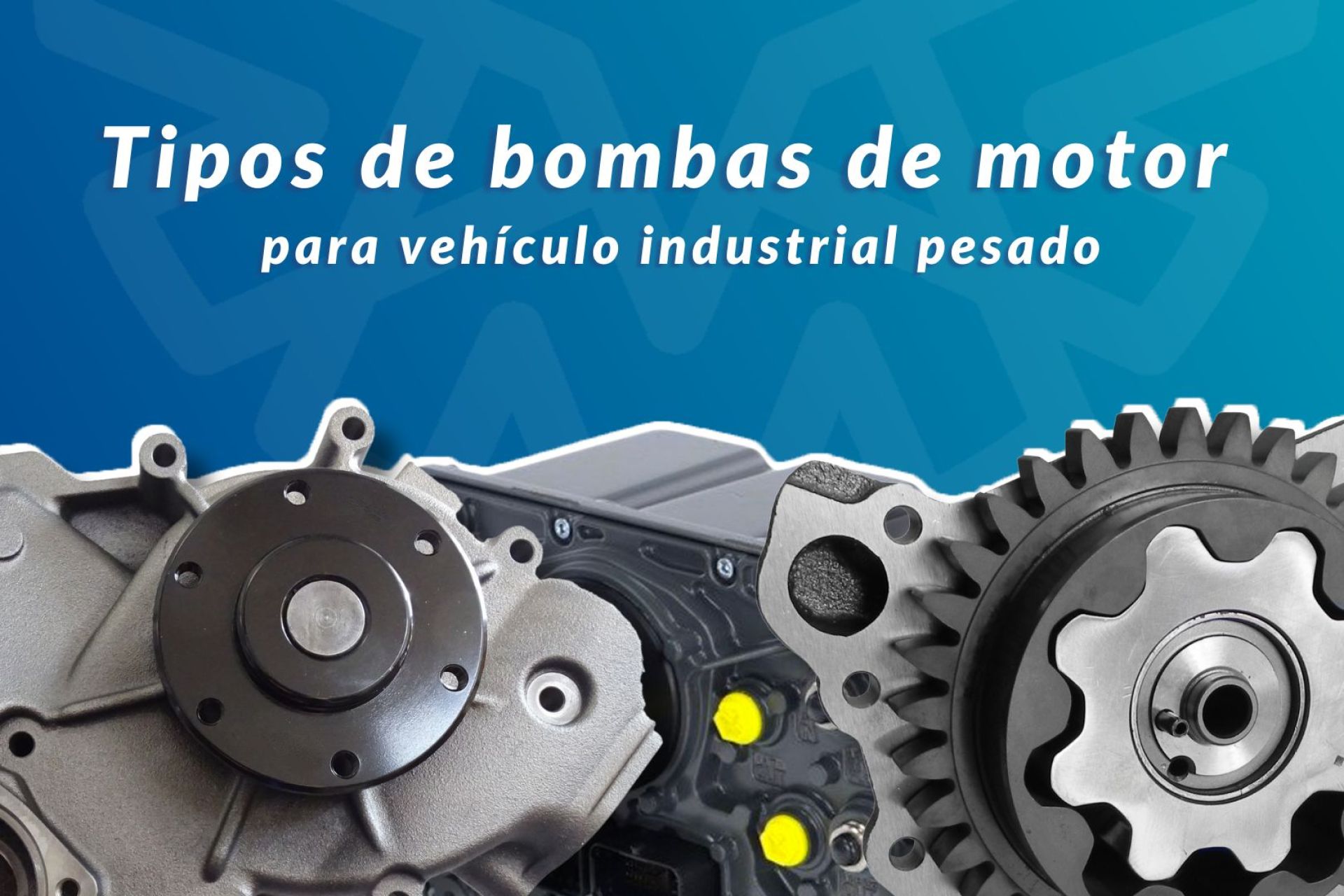 Tipos de bombas de motor para vehículo industrial