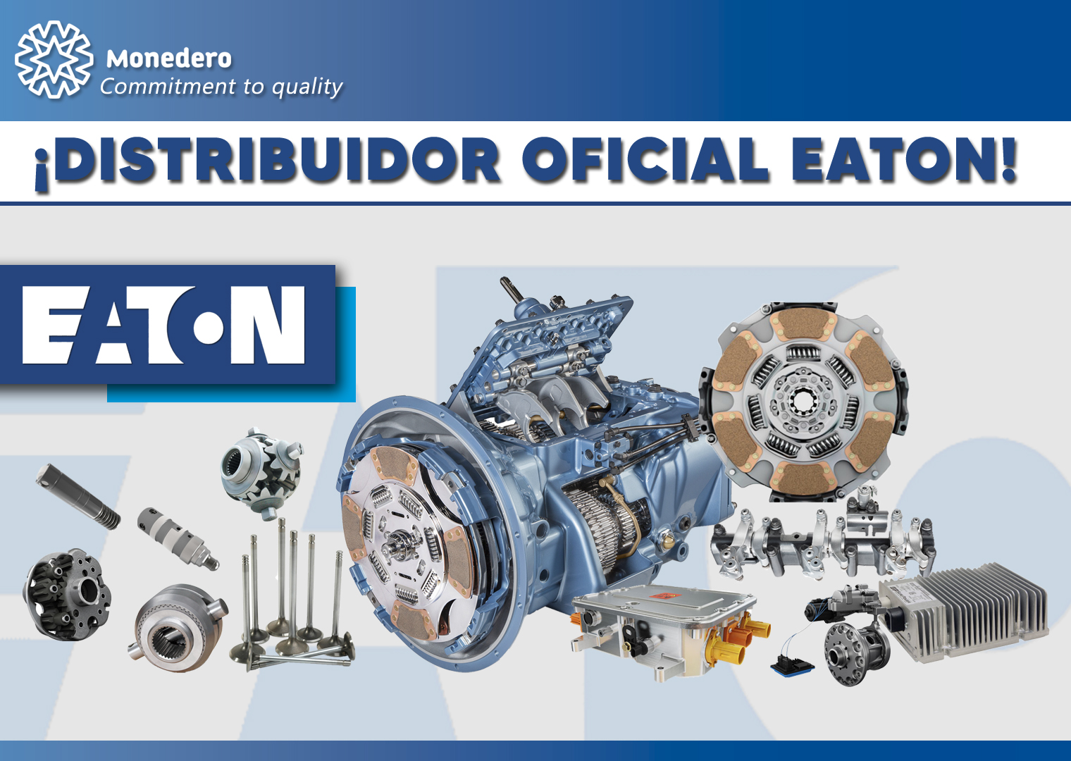 Monedero, official distributor of Eaton AC Monedero