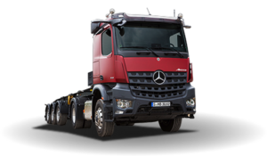 Camión Arocs de Mercedes Benz/ Fuente: Mercedes Benz Trucks (2023)